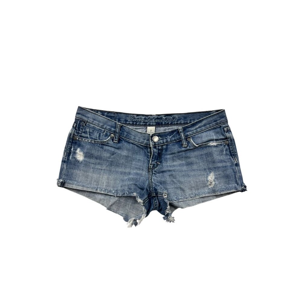 Abercrombie & Fitch Women’s Size 2 Distressed Denim Cutoff Shorts #6406